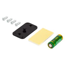 Звонок дверной Intro MP103B беспроводной LED подсветка IP44 150 м чёрный 38 мелодий | Электрозвонки беспроводные
