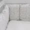 Комплект постельного белья Lollycottons Кролик Лаппин 3 предмета ,Серый