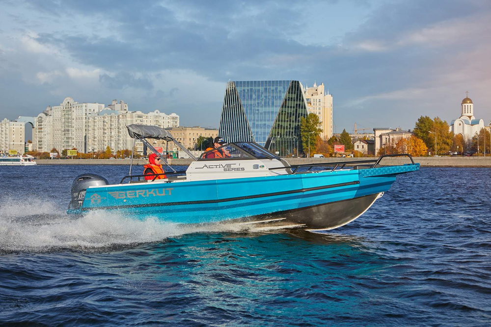 Алюминиевая лодка BERKUT Active DC