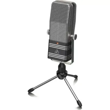 BEHRINGER BV44 - конденсаторный USB-микрофон, 50 Гц - 17 кГц, 16 бит / 48 кГц, USB тип С