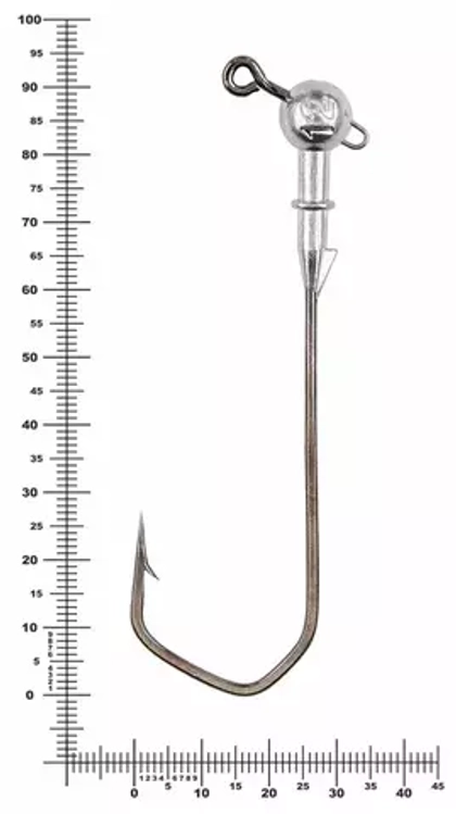 Джиг некрашеный Stinger Eye Jig, крючок Vido Craft VD-079 10/0 (3шт/уп)