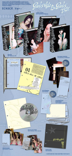 [Альбом] ITZY - Girls Will Be Girls (Binder ver)