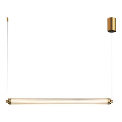 Светильник подвесной ST-Luce Латунь/Прозрачный LED 1*30W BAMBOO sl6224.313.01
