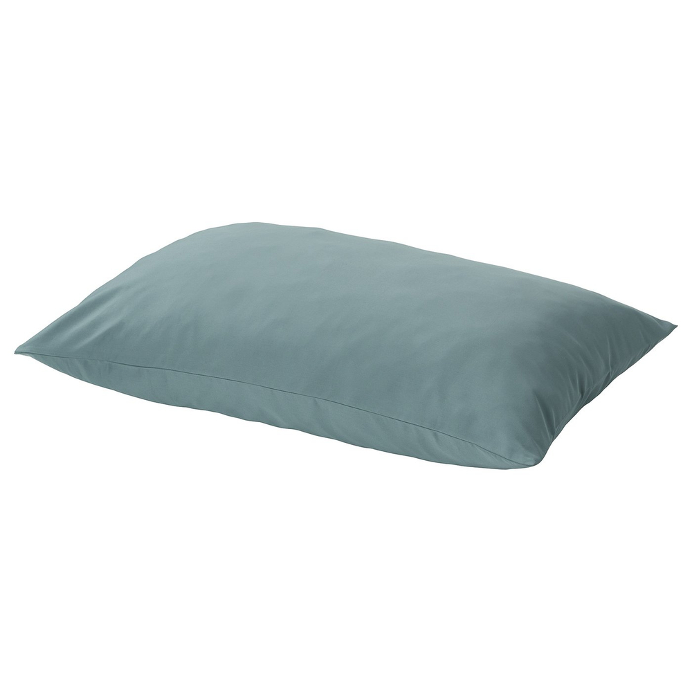 IKEA NATTJASMIN  (ИКЕА НАТТЙАСМИН)  -  Наволочка - сине-зелёный 50x60 см