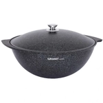 Казан для плова 6л, АП линия «Granit ultra» (blue)