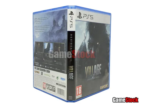 PS5 Resident Evil 8 Village (поддержка PS VR2) (Б/У, Полностью на русском языке, PPSA-01557)