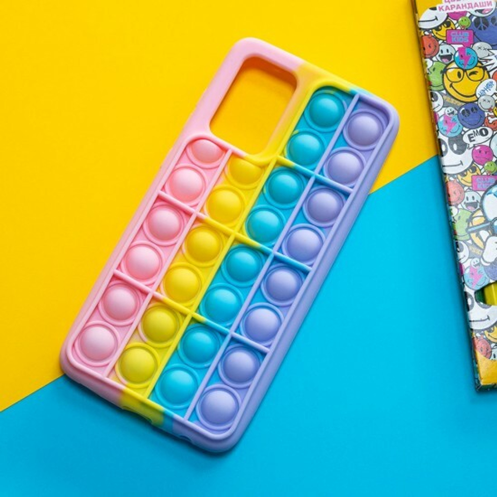 Чехол-антистресс Pop it для Samsung Galaxy A72, 012640