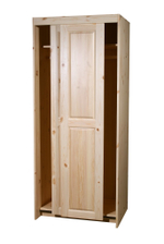 арт. 8047 Шкаф - КУПЕ Классика платяной (внутри Вешалка) Ш800хГ580хВ1900