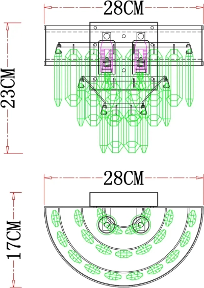 Настенный светильник Arte Lamp DIADEM A1002AP-2CC, 2хE14