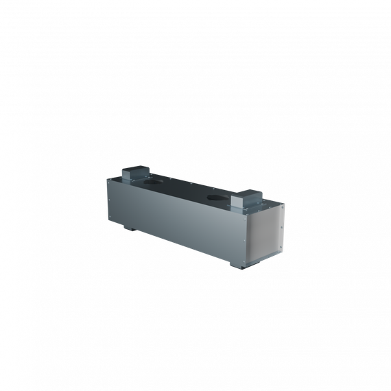 Flexag SH-1-500-25-W щелевой диффузор с КСД под гипсокартон, белый