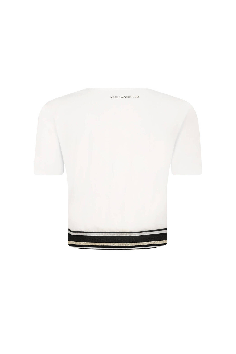 Футболка Karl Lagerfeld Kids - белый(Z30116)