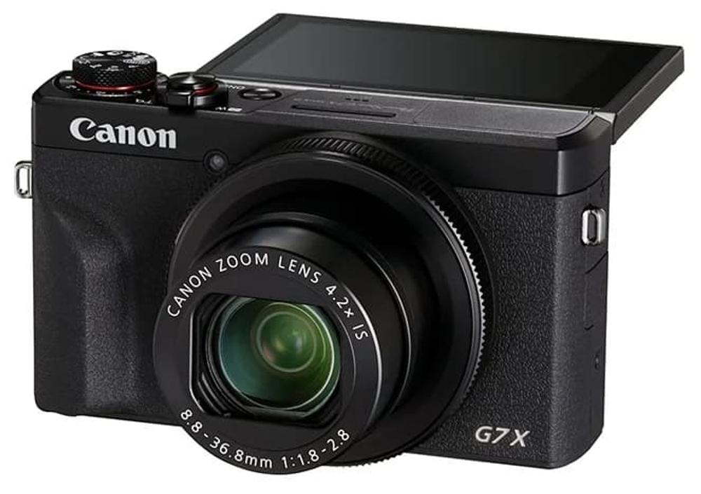 Canon PowerShot G7X Mark III Черный Меню на Русском Языке