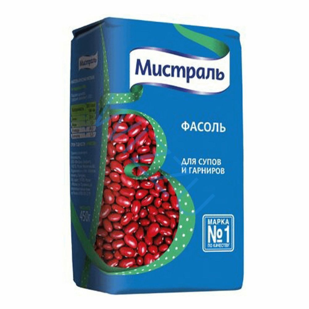 Фасоль Мистраль красная для супов и гарниров 450г