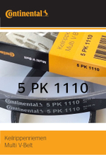 Ремень генератора Continental 5PK1110