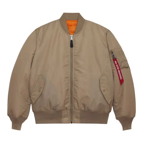Бомбер Alpha Industries MA-1 Vintage Khaki (Бежевый)