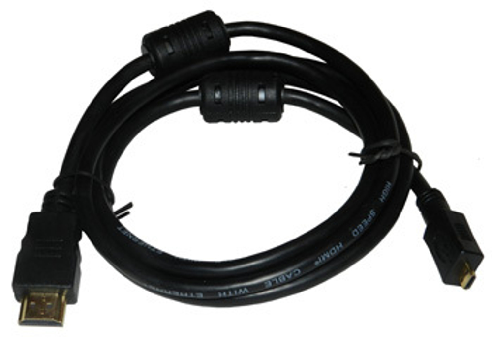 Аудио видео кабель HDMI-microHDMI, GOLD 3 м