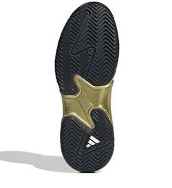 Мужские теннисные кроссовки Adidas Barricade 13 M NM - core white/aurora plum/gold
