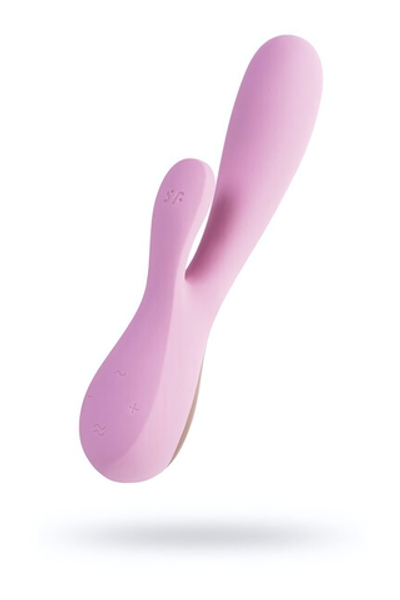 Нереалистичный вибратор Satisfyer Mono Flex, розовый (Цвет: розовый)