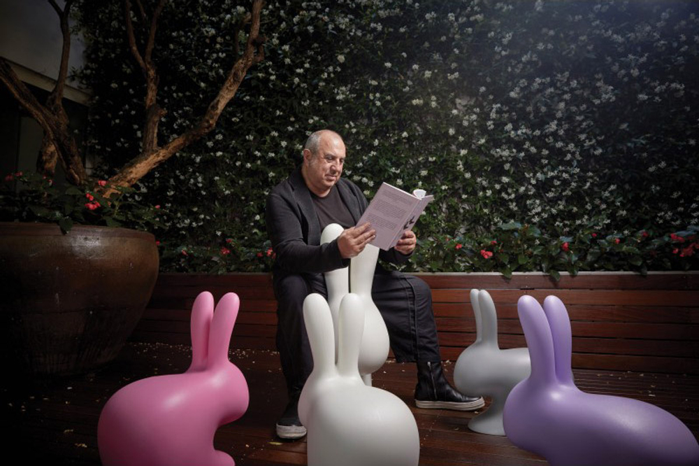 Стул Qeeboo Rabbit White, белый
