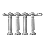 Срезные болты под шплинт 8x40 мм 4 штуки UNITED PARTS 90-1306