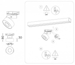 Светильник на штанге Ambrella Light GL GL6863
