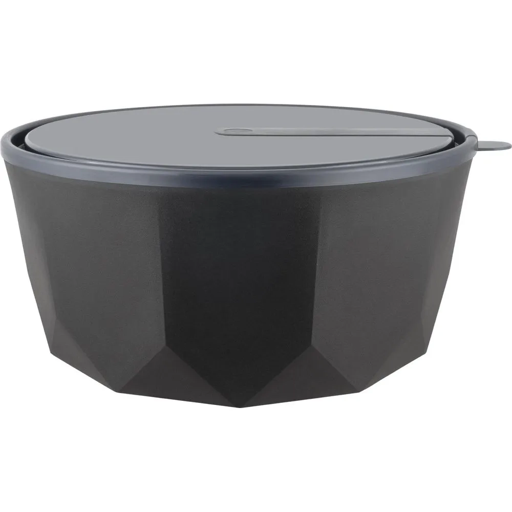 Салатник Plast Team BLACK с крышкой 3,1л