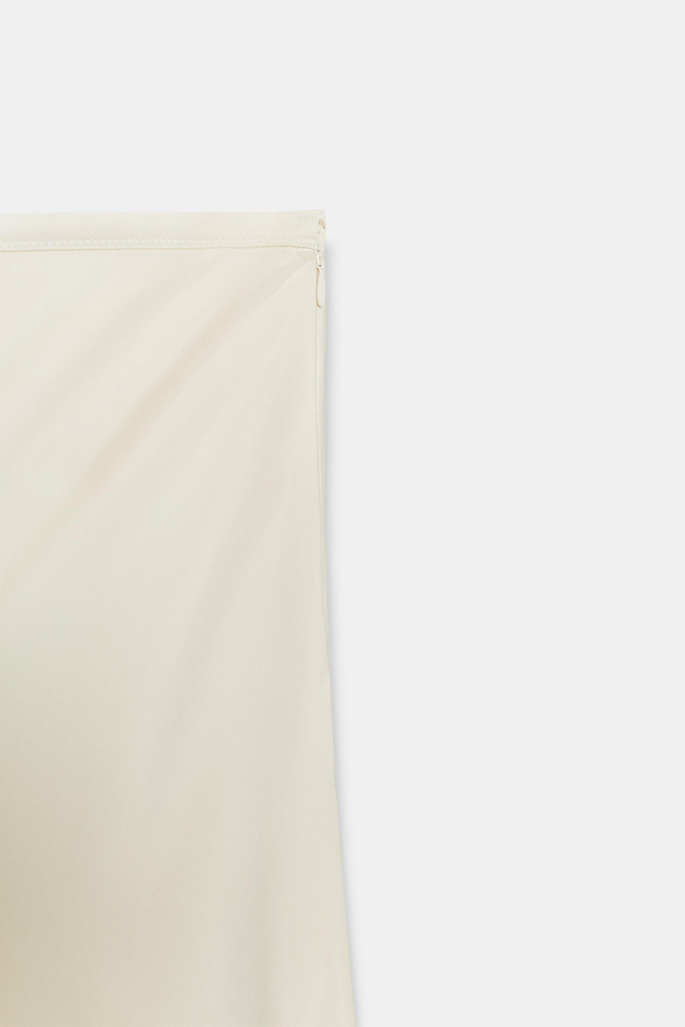 АТЛАСНАЯ ЮБКА ZW COLLECTION — ZARA