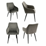 Стул Zip-mebel Джанни Ромб комплект из 4 штук