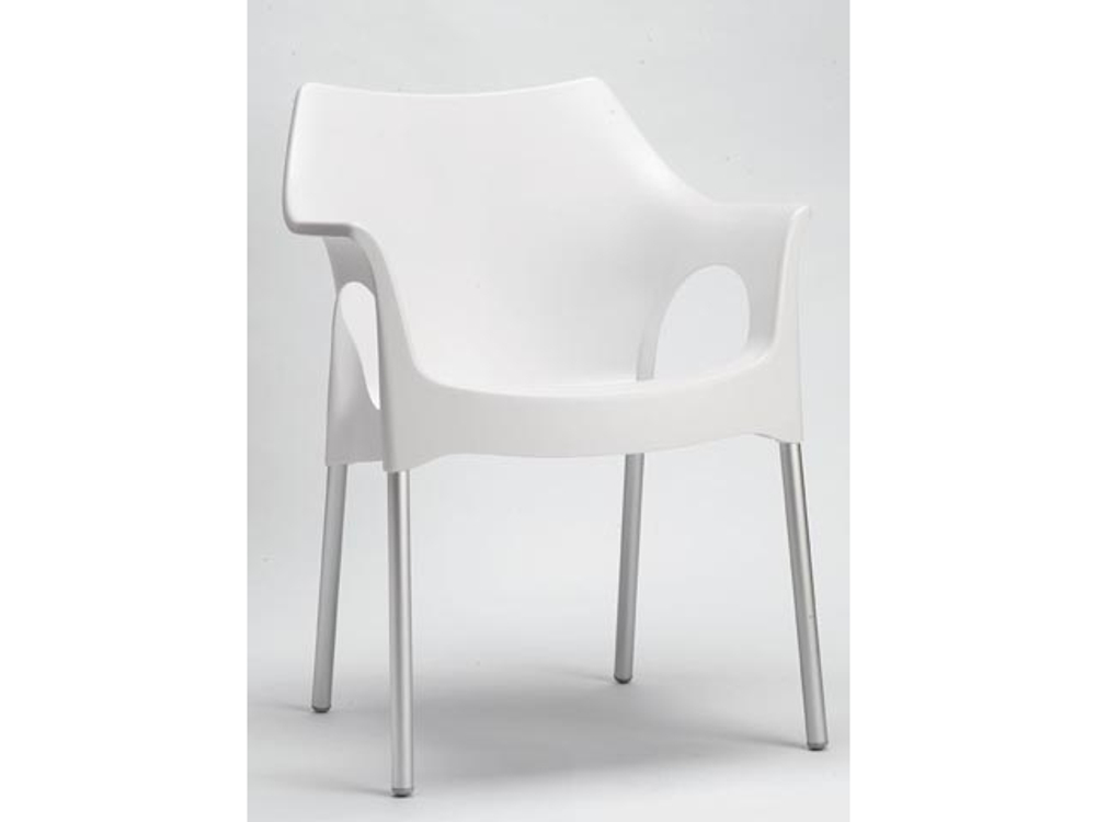 Кресло пластиковое Scab Design Ola, лен