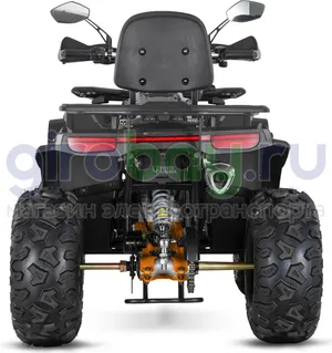 Бензиновый квадроцикл WHITE SIBERIA BARS 200CC PRO (Черный) фото №7