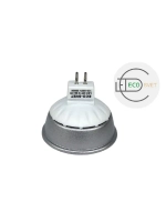 Светодиодная LED лампа GU5,3(MR16) 4W тёпл 5шт