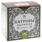 Патрон 16/70 СКМ №5 б/к 30г, коробка 25 шт.