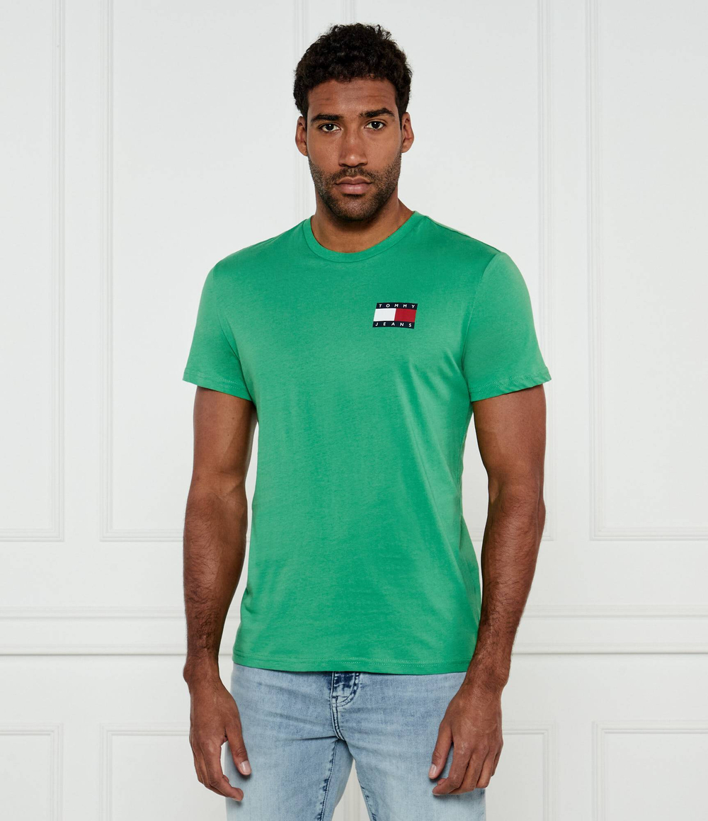 Футболка Tommy Jeans - зеленый(DM0DM20740)