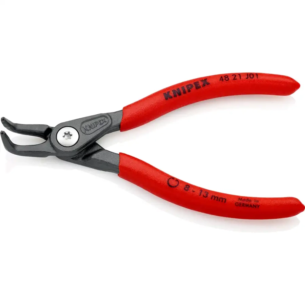 Прецизионные щипцы для стопорных колец черненая 130 мм Knipex 48 21 J01 SB