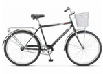 Велосипед 26" Stels Navigator-200C р.19" Темно-серый (Корзина)