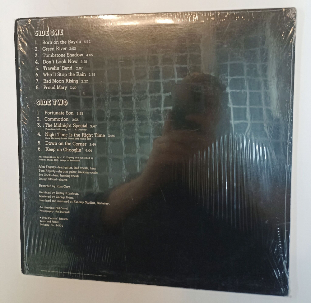 Винтажная виниловая пластинка LP Creedence Clearwater Revival The Royal Albert Hall Concert (USA 1980)