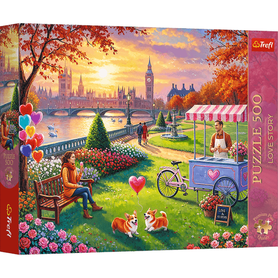 Pazl \ Puzzle \ Пазлы Puzzles - "500 Premium Plus" - Love Story: Romantic London