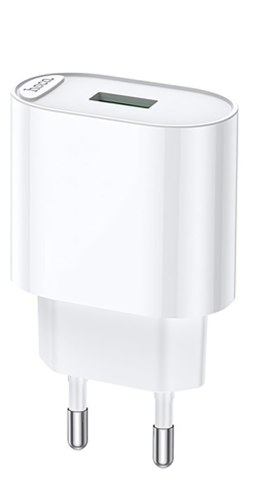 Зарядное устройство HOCO C109A 18W QC3.0 3A USB White