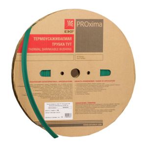 Трубка термоусадочная  ТУТ-60/30-з  зеленая  723183.0023