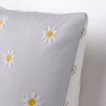 Чехол на подушку IKEA NATTSLANDA (НАТТСЛЭНДА), Серый с рисунком, 50x50 см