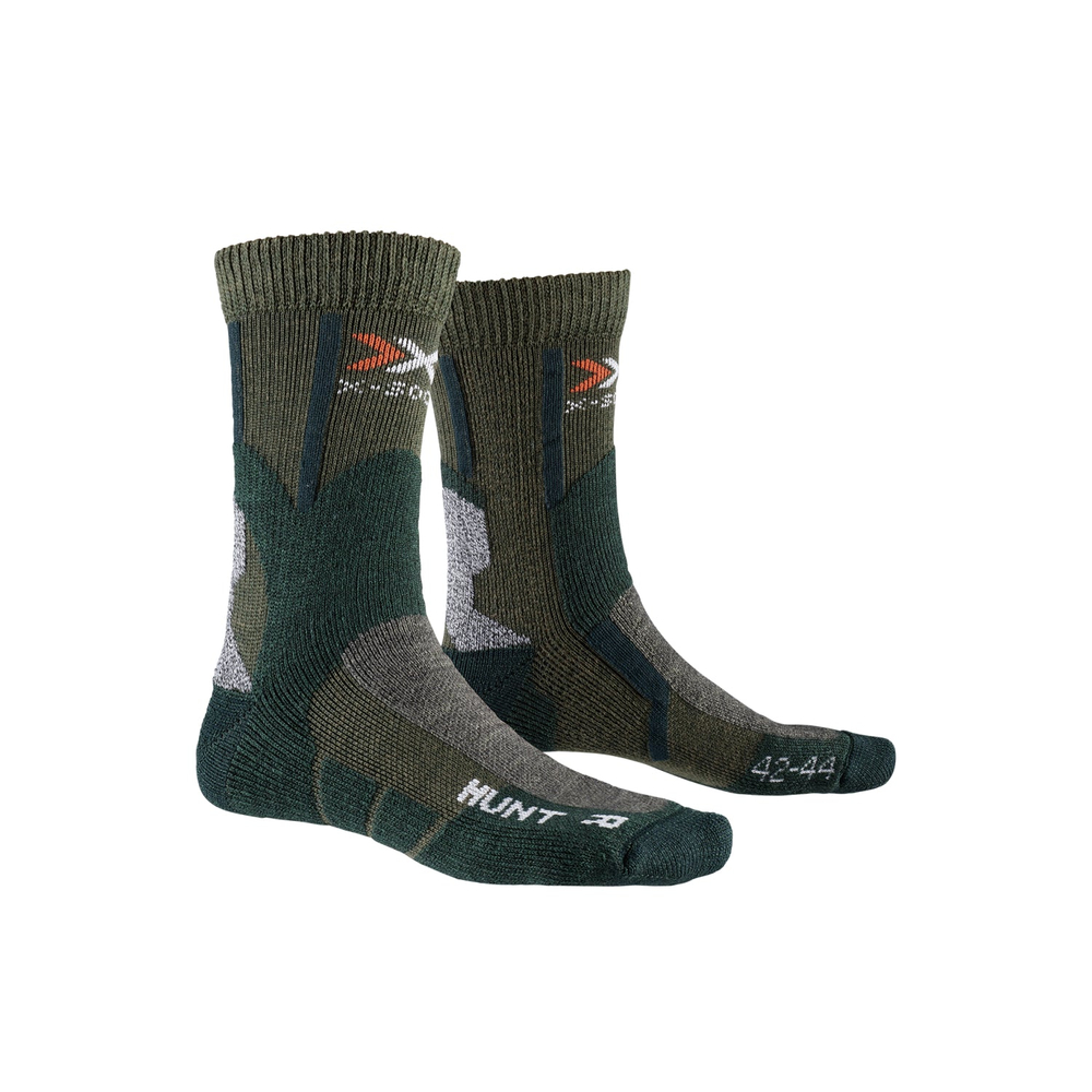 Носки X-Socks Hunt Short Olive Green/Forest Green