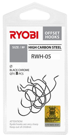 Крючок офсетный рыболовный RWH-05 №3/0 ( упк по 5шт)