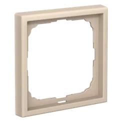 Рамка пластиковая на 1 пост Systeme Electric ArtGallery Песочный GAL001201