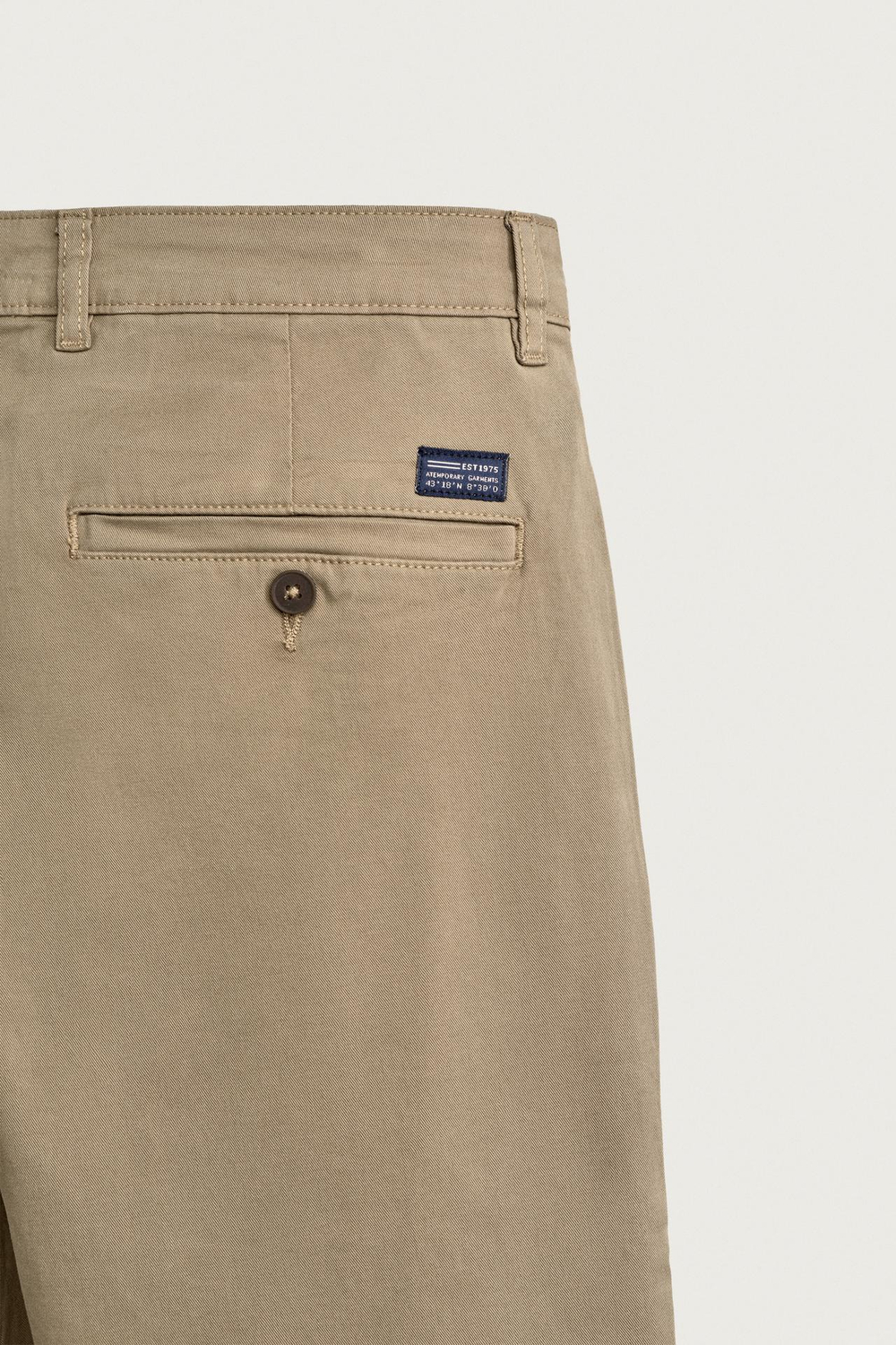 ZARA БРЮКИ ЧИНОС SLIM FIT, РЫЖЕВАТО-КОРИЧНЕВЫЙ