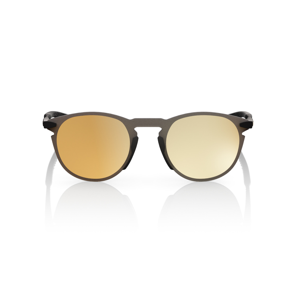 Спортивные очки 100% Legere Round / Matte Black / Hiper Gold Mirror Lens