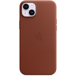 Кожаный чехол с поддержкой MagSafe Apple Leather Case для iPhone 14 Plus, Umber (Умбра)