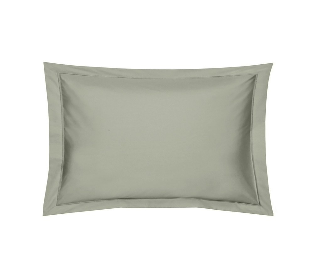 Наволочка 50х75 celadon Blanc des Vosges 50x73 Бирюзовый