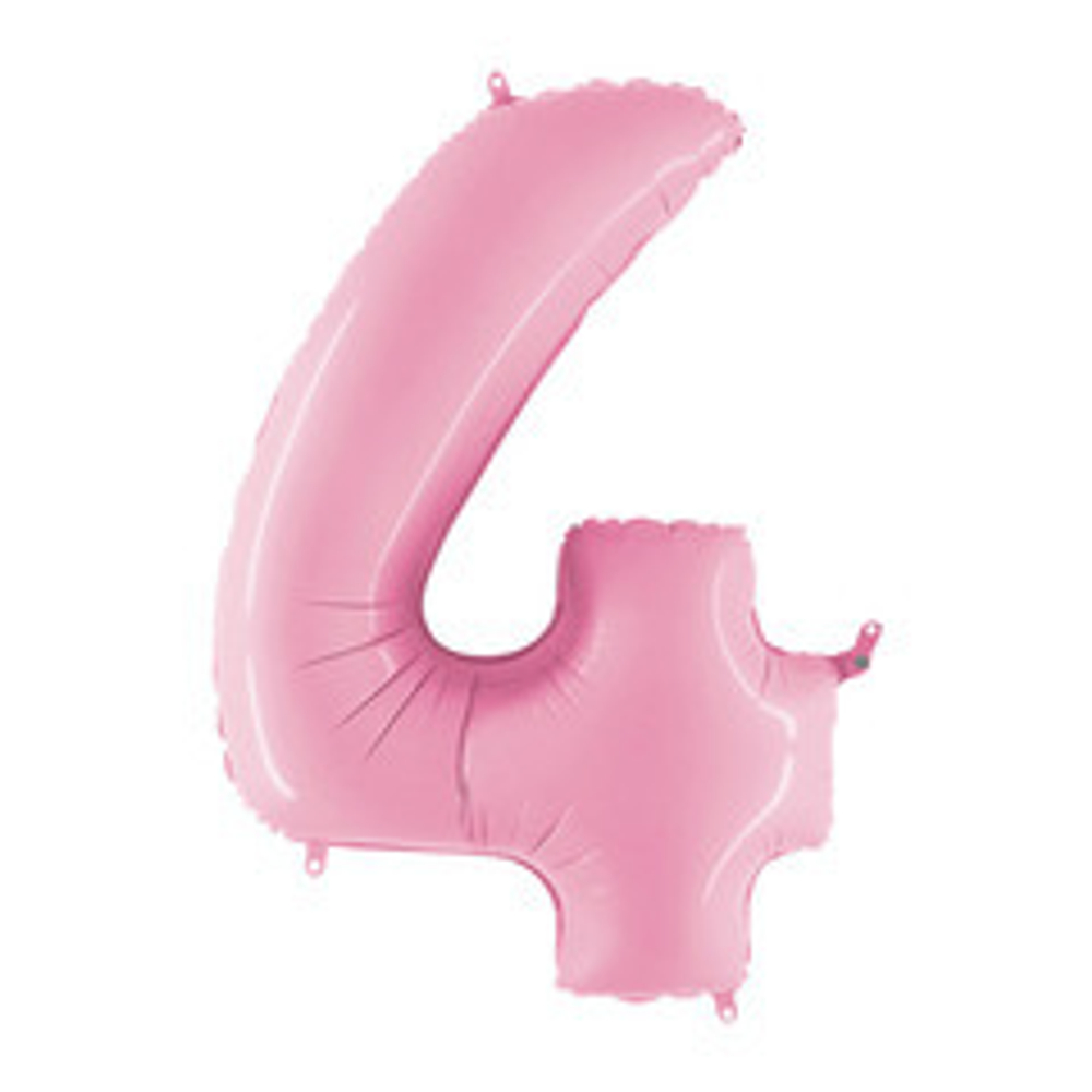 Г ЦИФРА 4  40" Пастель Pink