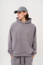 Худи KUL'TURA Oversize "Basic" Ртуть