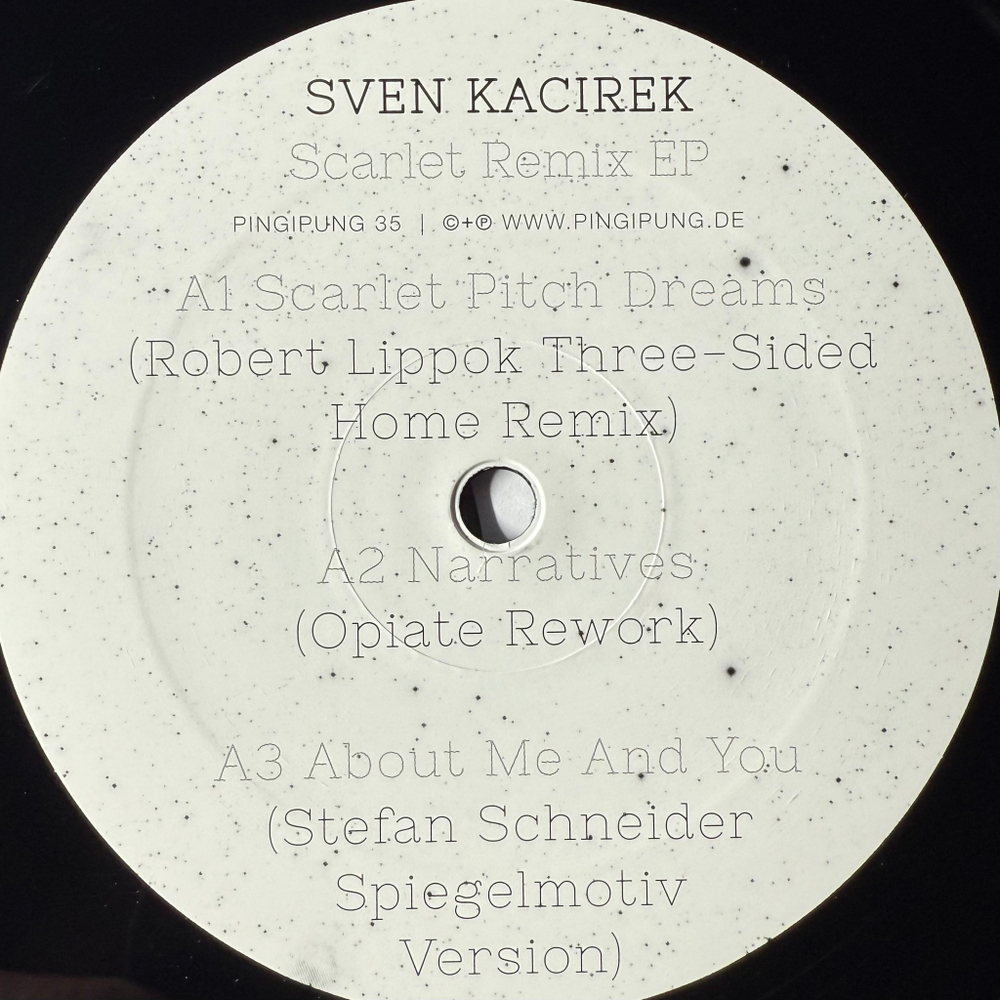 Sven Kacirek ‎– Scarlet Remix (Германия 2012г.) EP